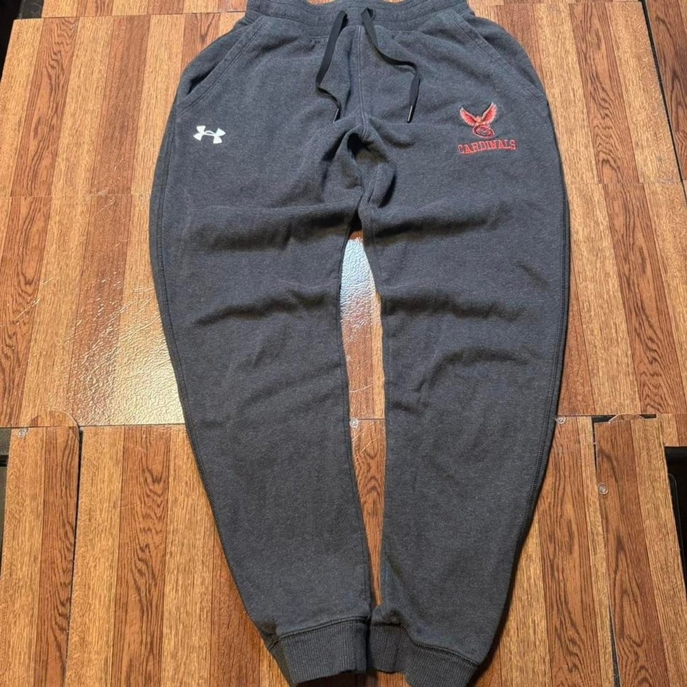 Under‎ Armour Grey Cardigans Sportswear Retro Sweatpants Jogger Fits XS